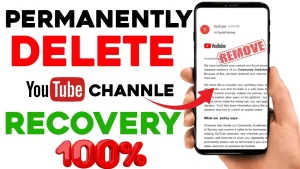 recover permanently deleted youtube account